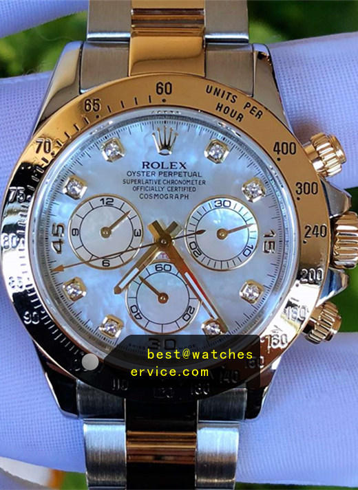Mother of Pearl Dial With Diamond Indices Super Clone Daytona 116503